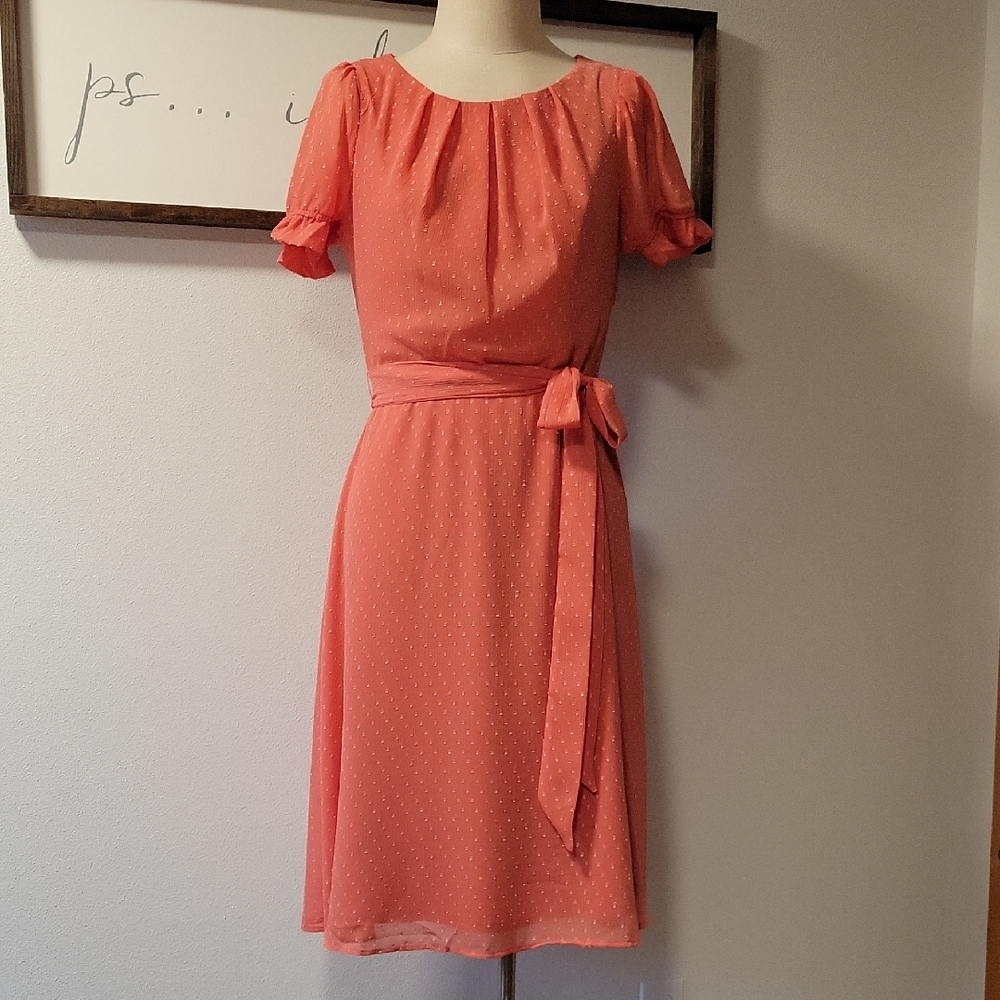 NY Collectuon Coral Dress, NWT